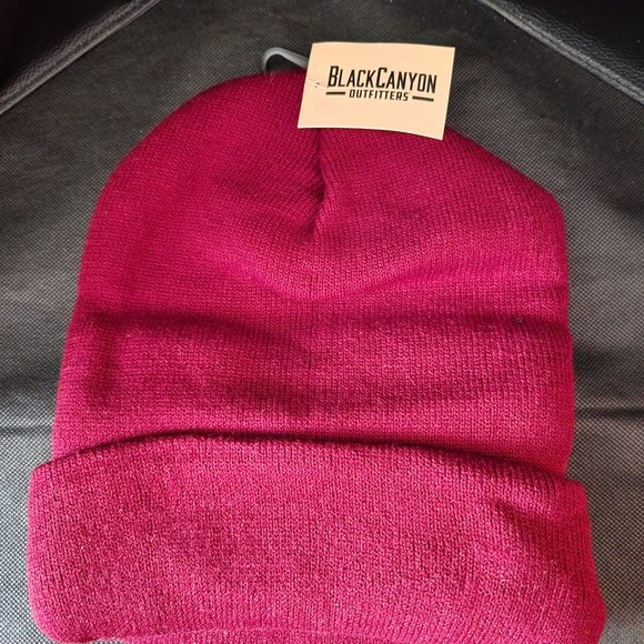 Black Canyon Beanie Knit Hat - Picture 2 of 5